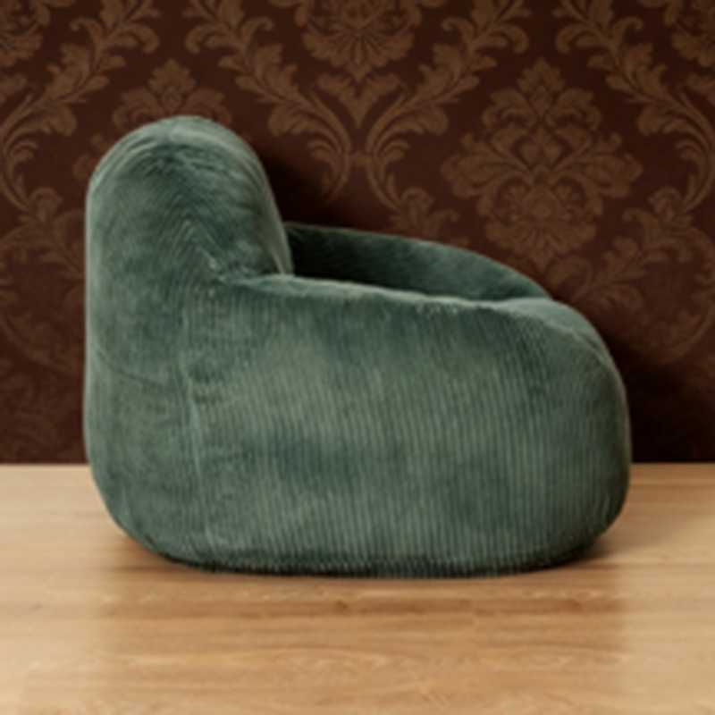 Corduroy Bean Bag Lazy Sofa (1)