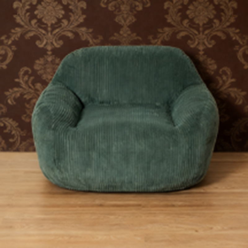 Corduroy Bean Bag Lazy Sofa (3)