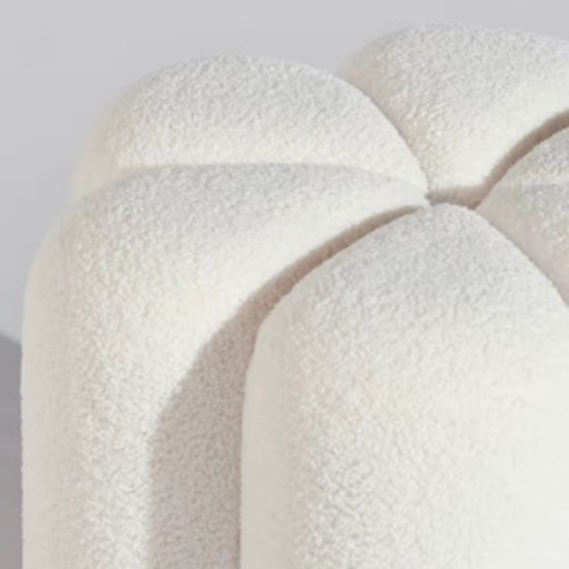Hexagonal Petal-shaped Soft Leisure Stool (1)