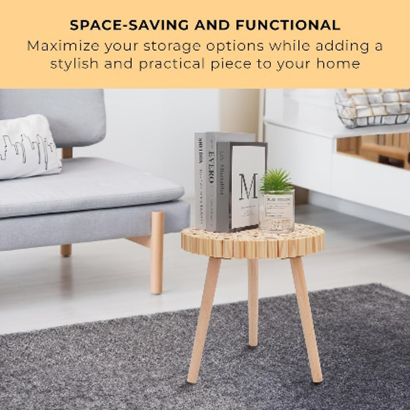 Solid Wood Side Table (3)