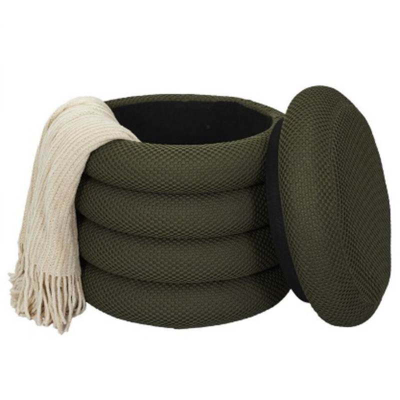 Storage Stool With Mesh Fabric (1)